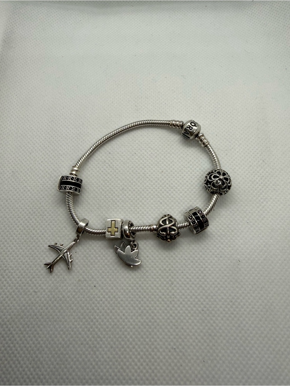Pandora Bracelet with 7 Charms